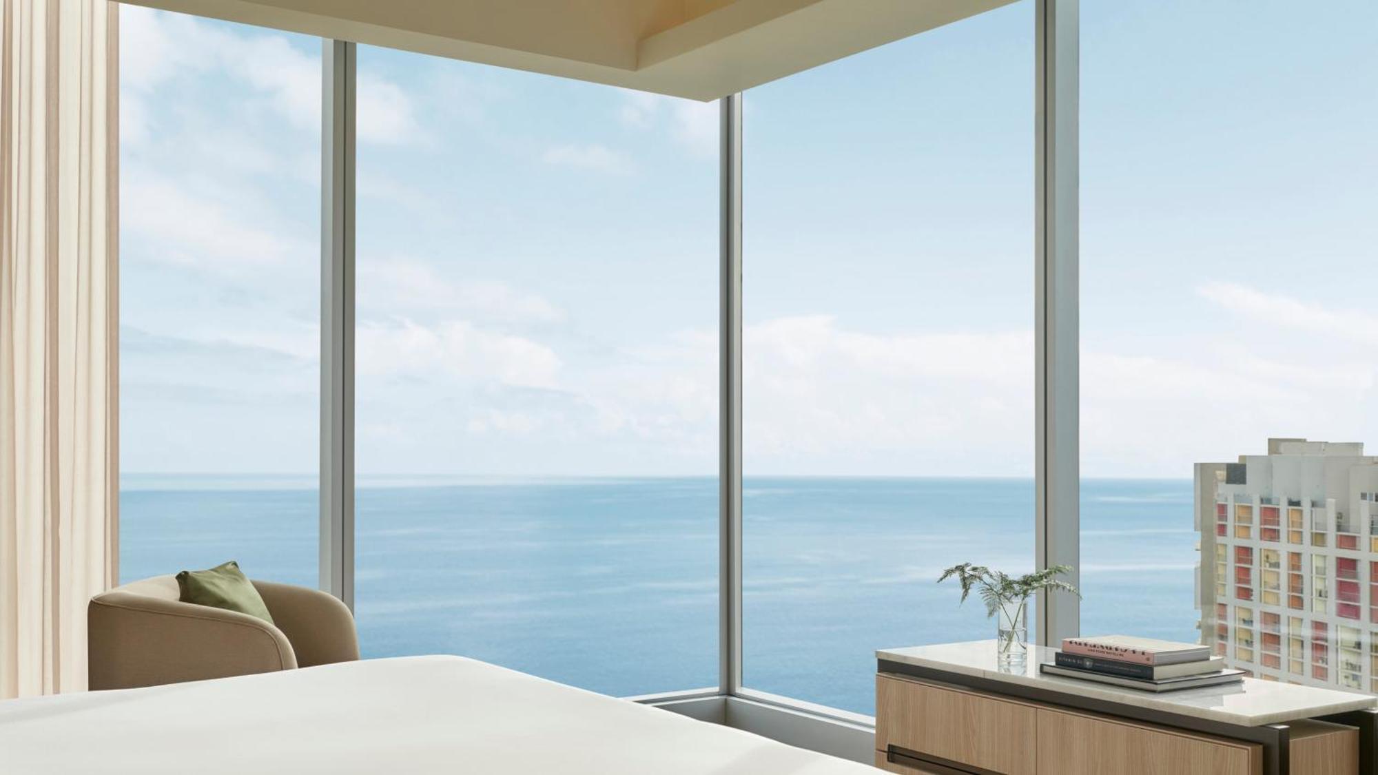 Grande Chambre Lit King-Size - Vue sur Mer