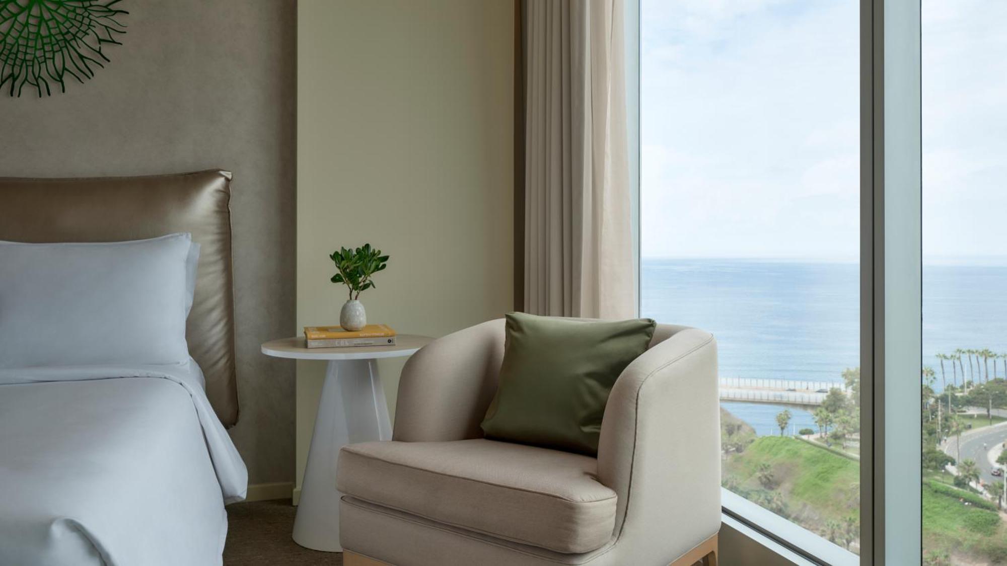 Chambre Double Premium avec 2 Lits Doubles - Vue sur Mer